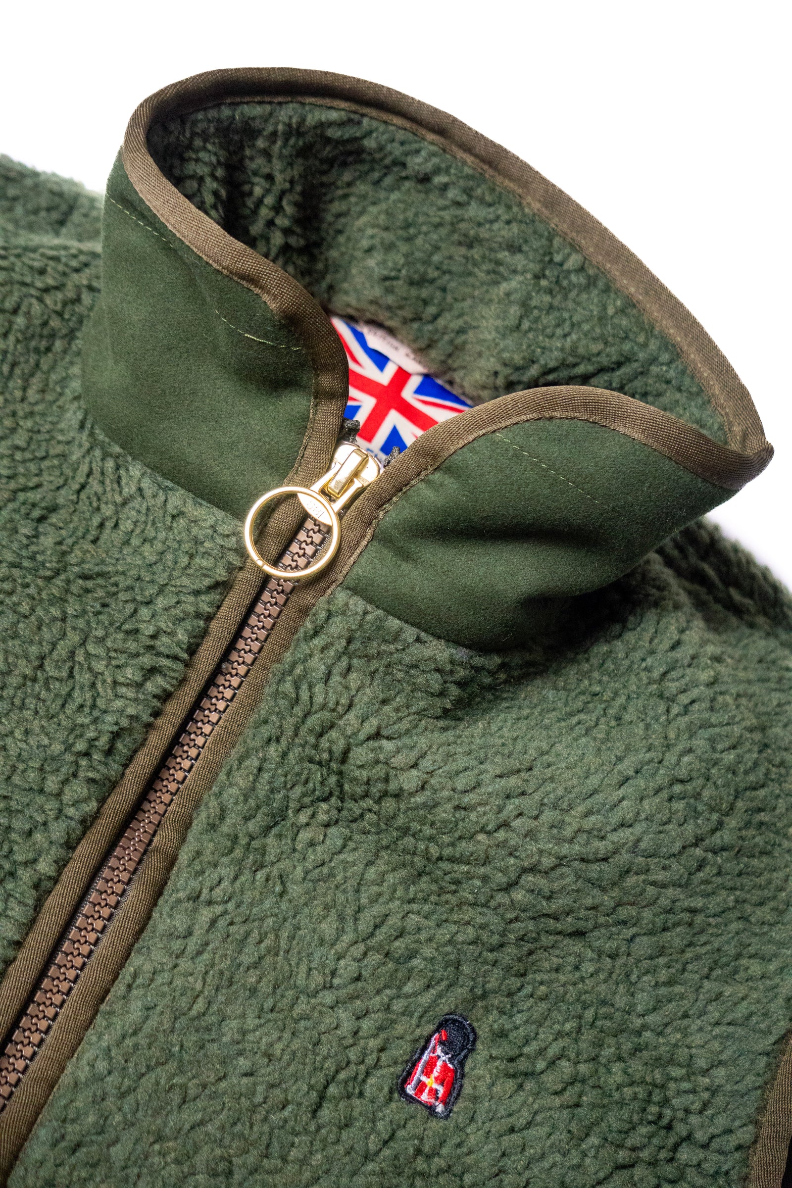 Olive Sherpa Gilet