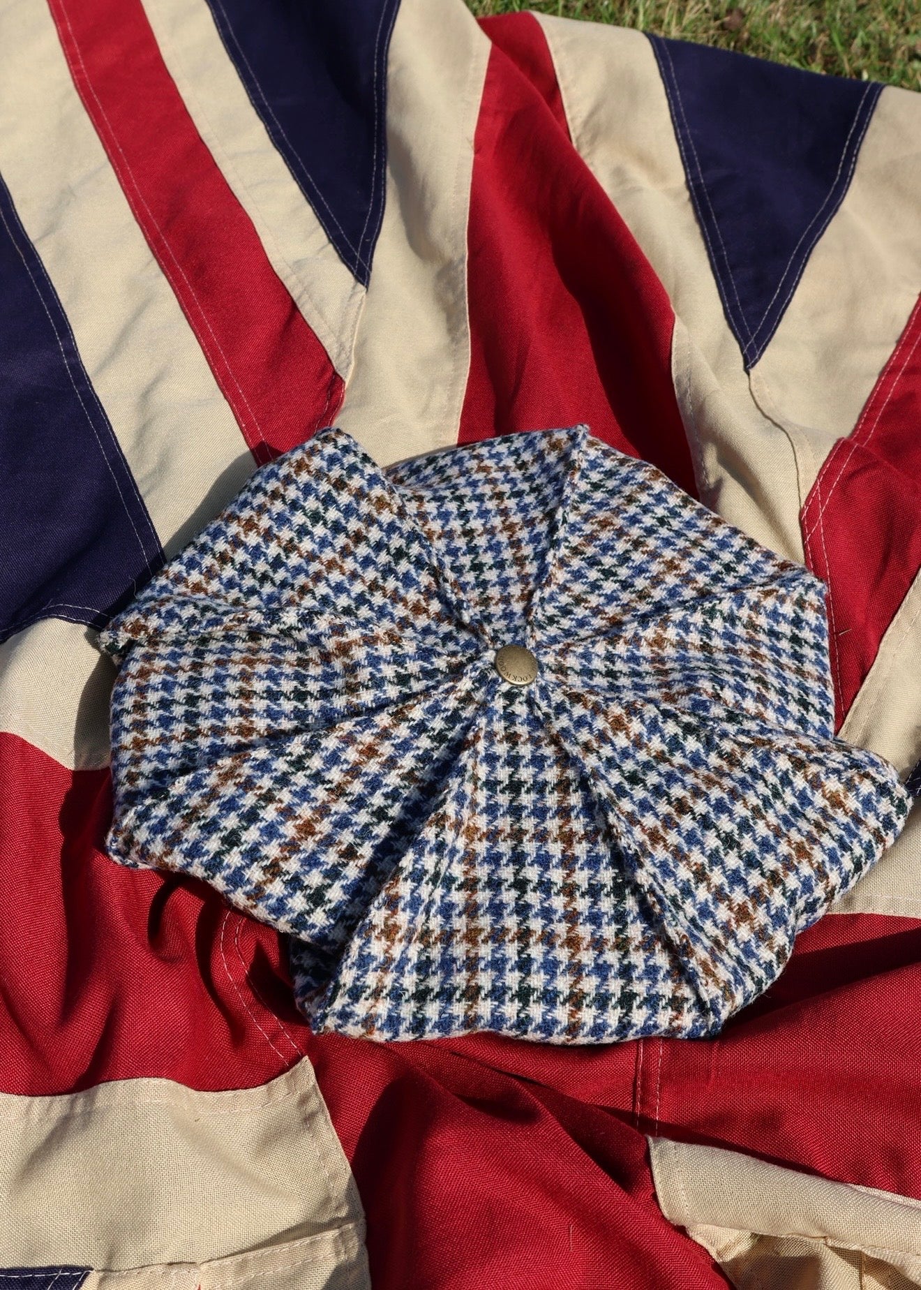 Eight Panel Flat Cap
