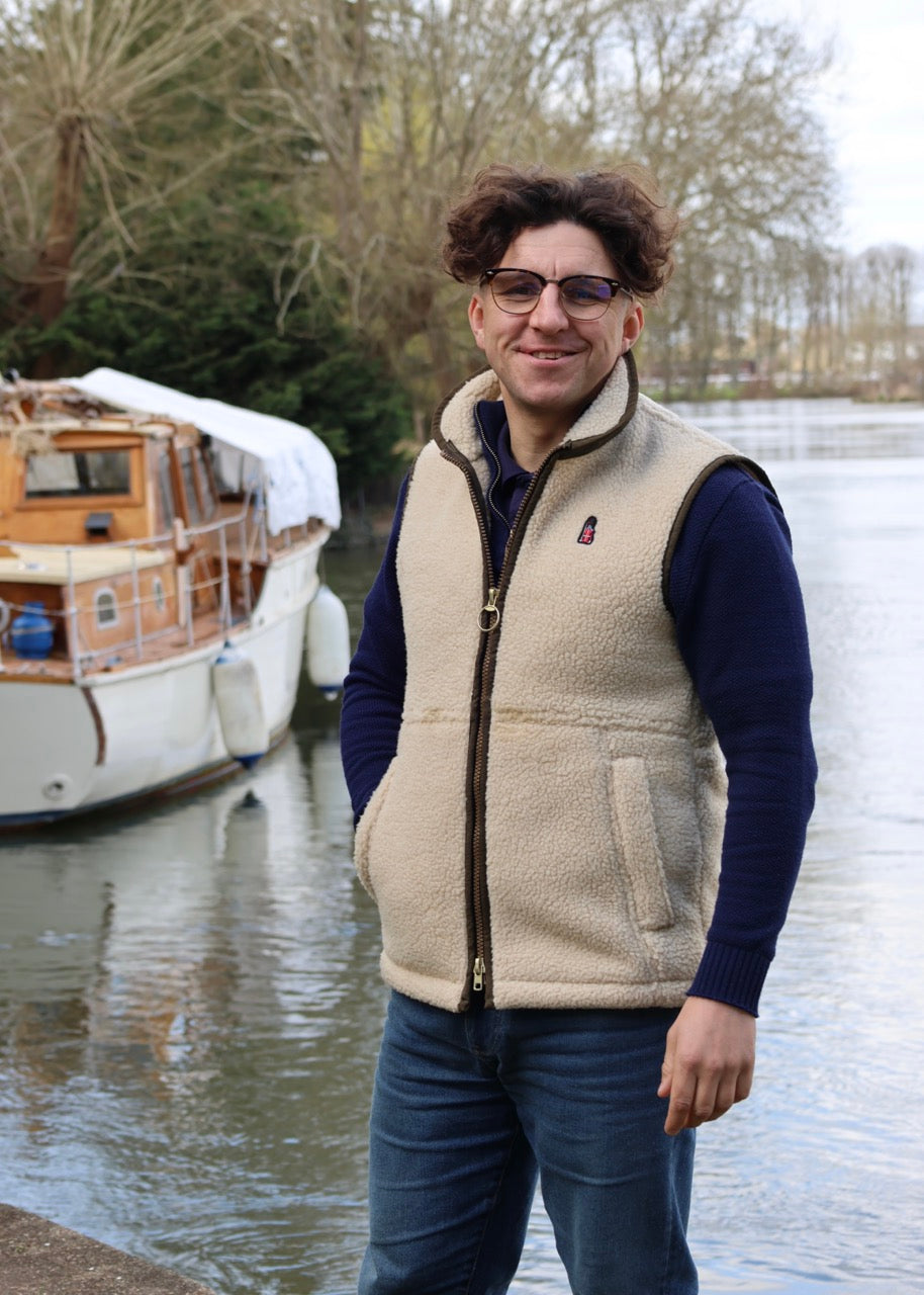 British Sherpa Fleece Gilet