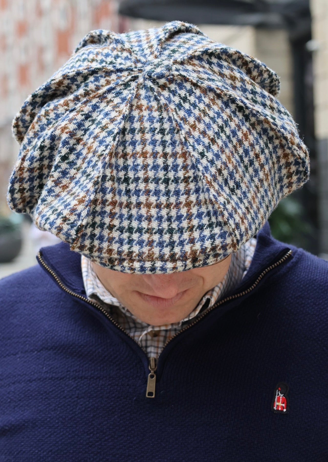Eight Panel Flat Cap