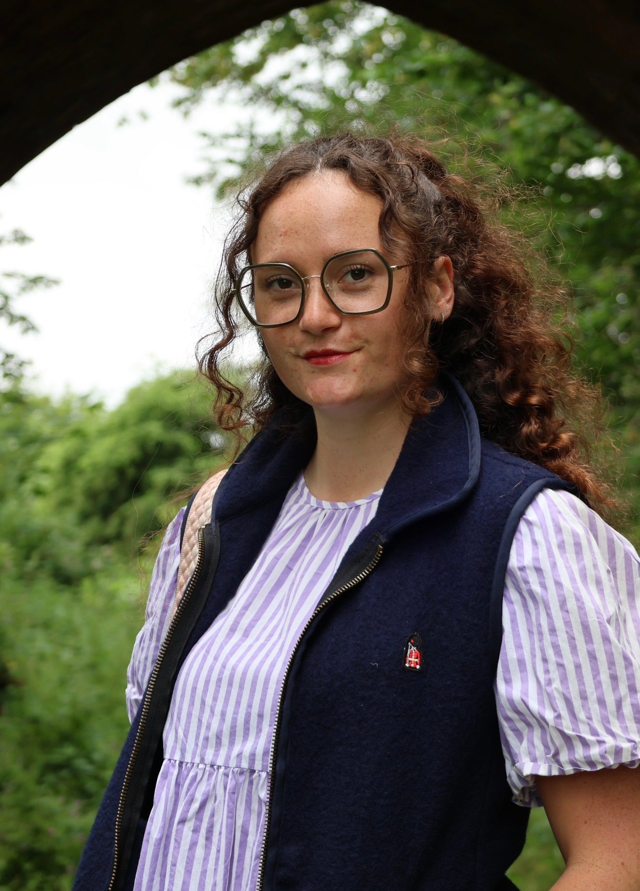 Ladies Henry Boiled Wool Gilet