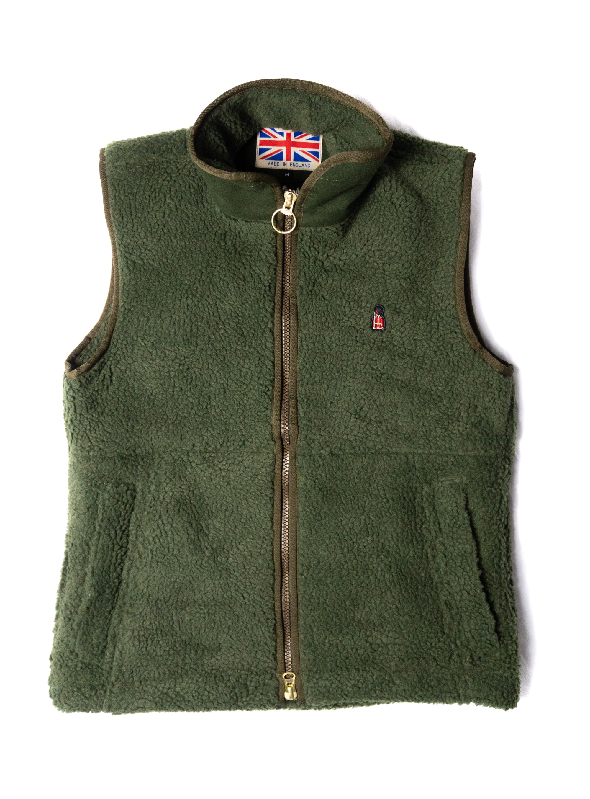 Olive Sherpa Gilet