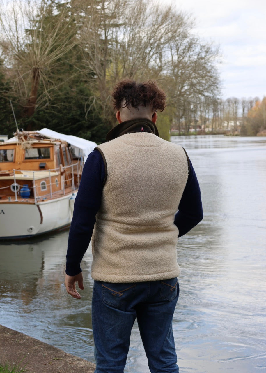 British Sherpa Fleece Gilet