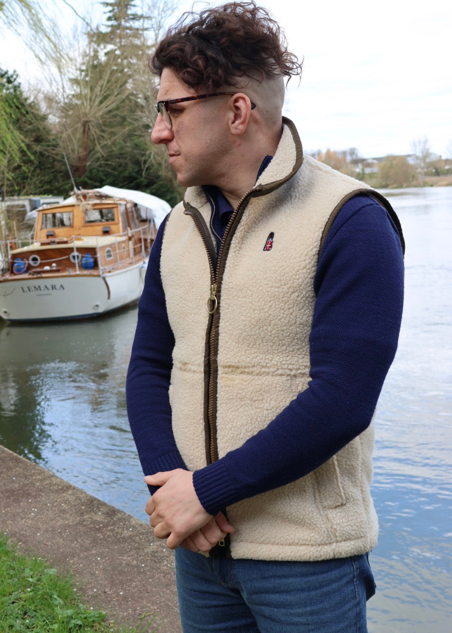 British Sherpa Fleece Gilet