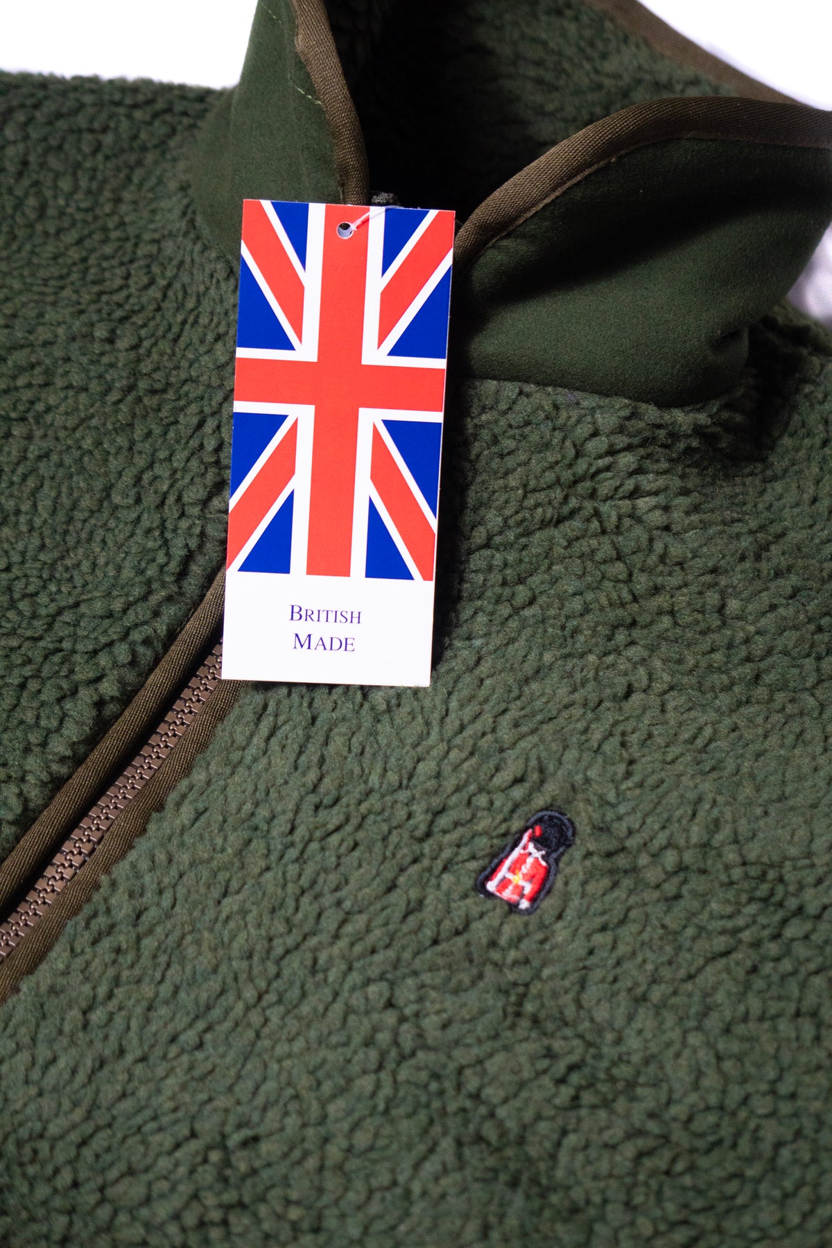 Olive Sherpa Gilet