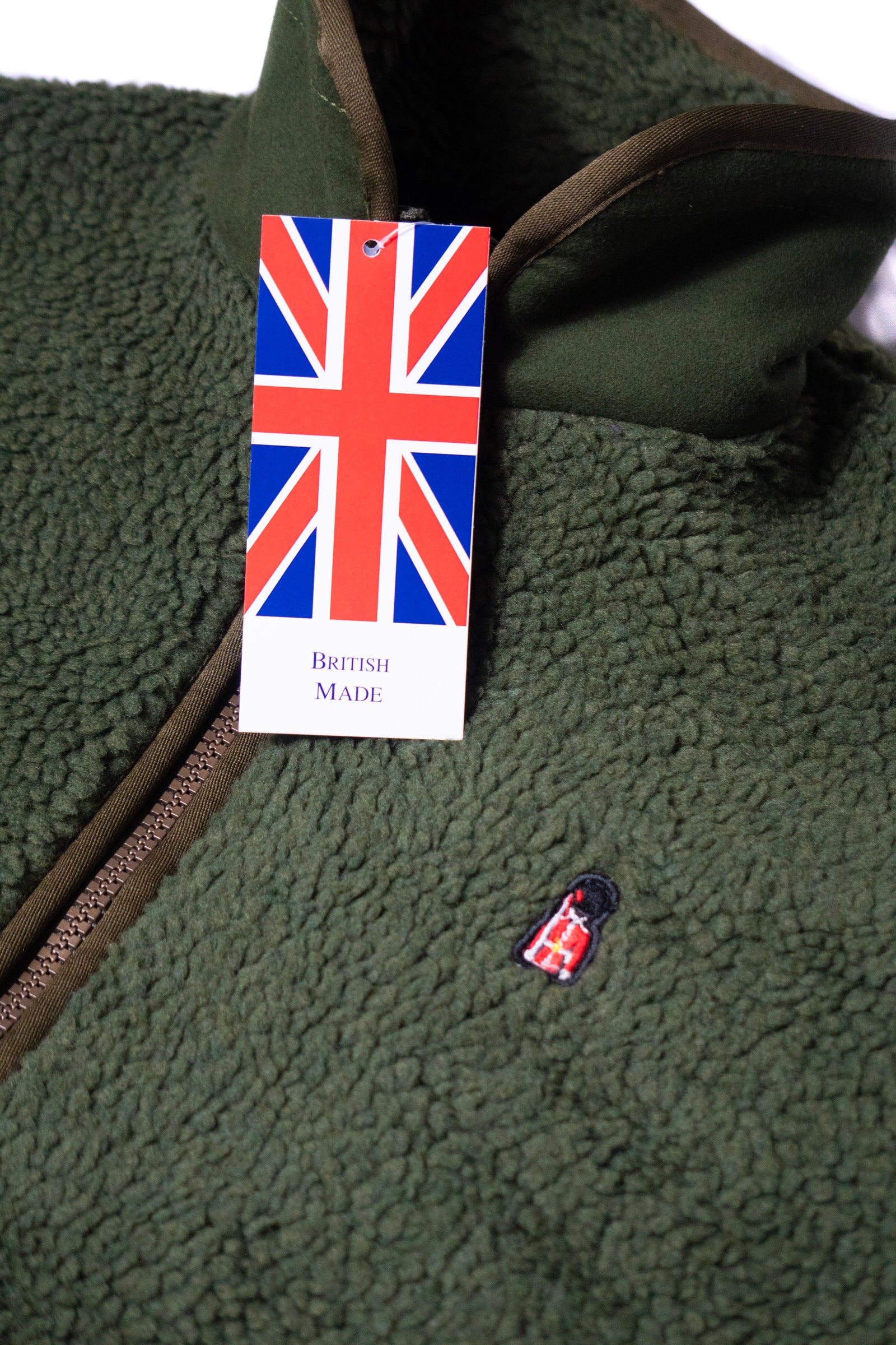 Olive Sherpa Gilet