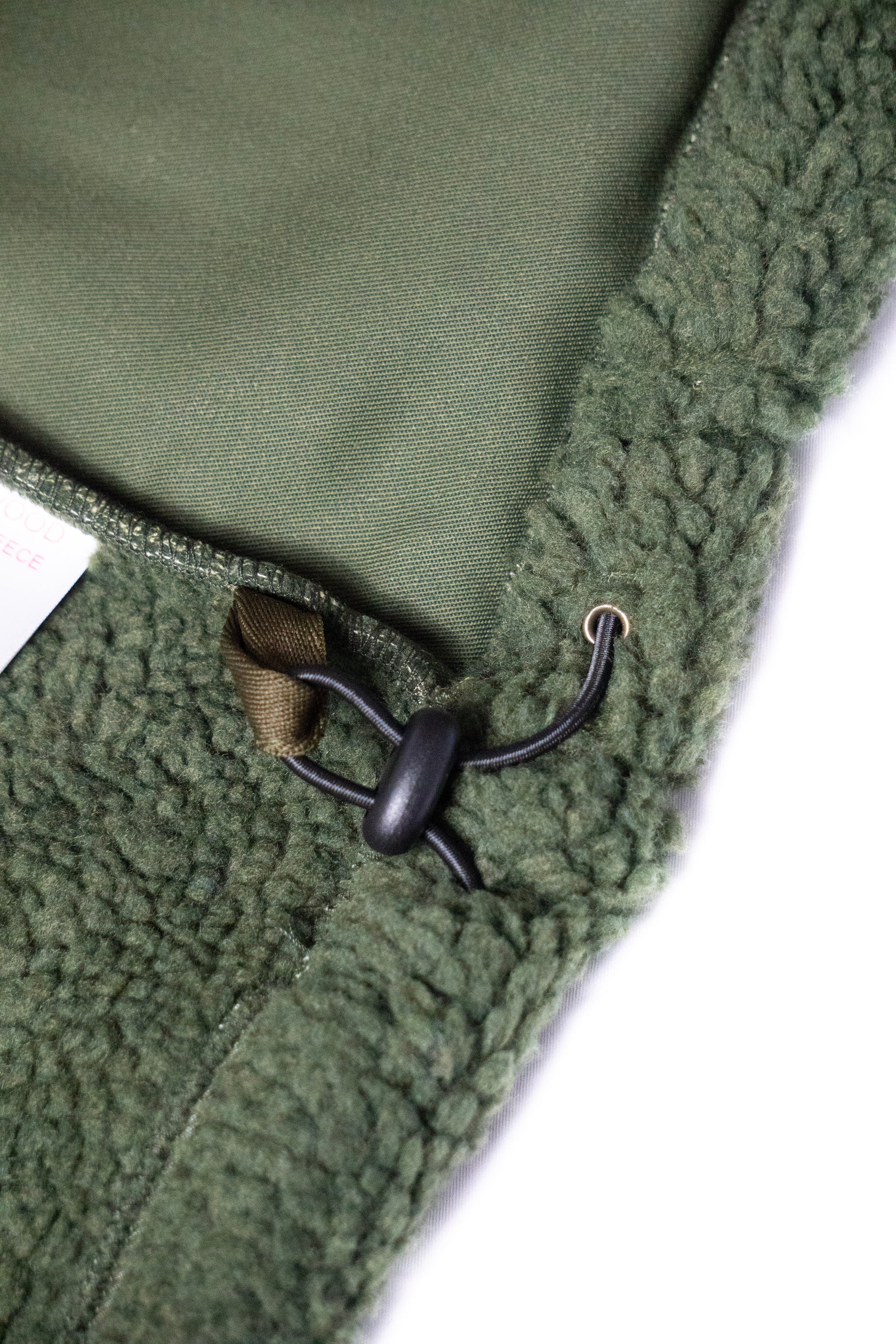 Olive Sherpa Gilet