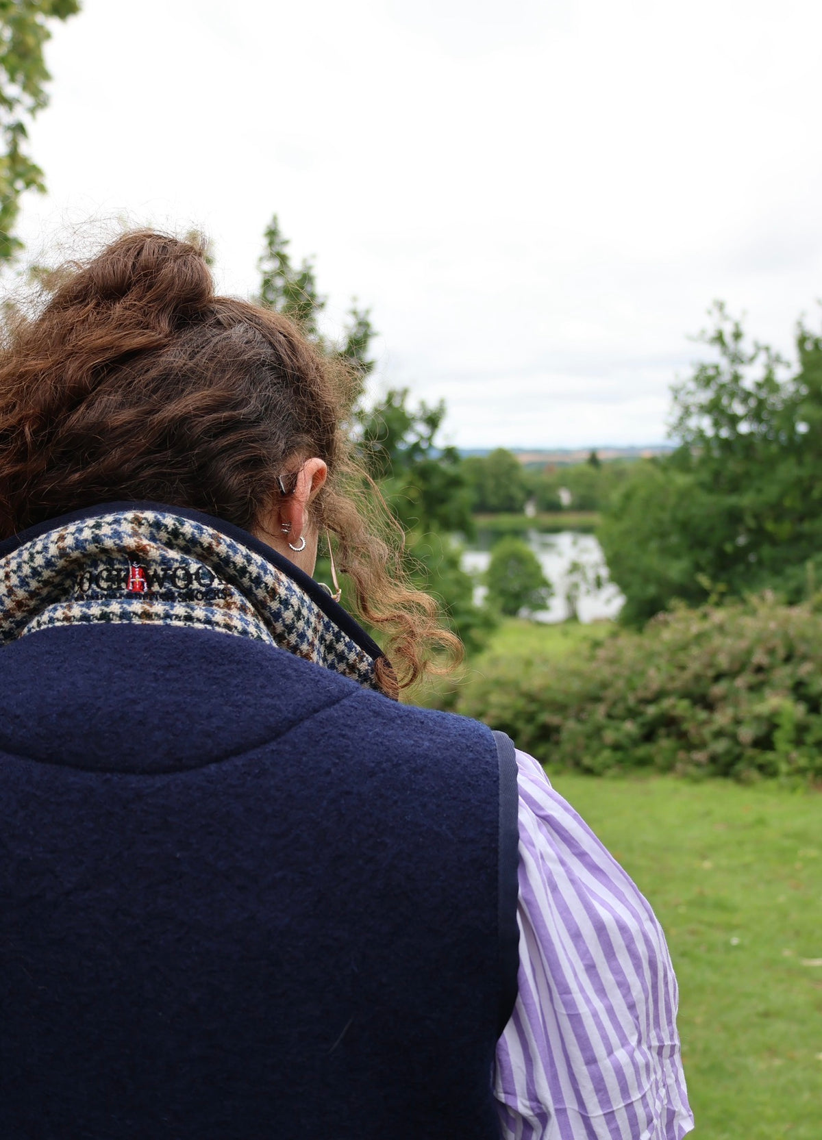 Ladies Henry Boiled Wool Gilet