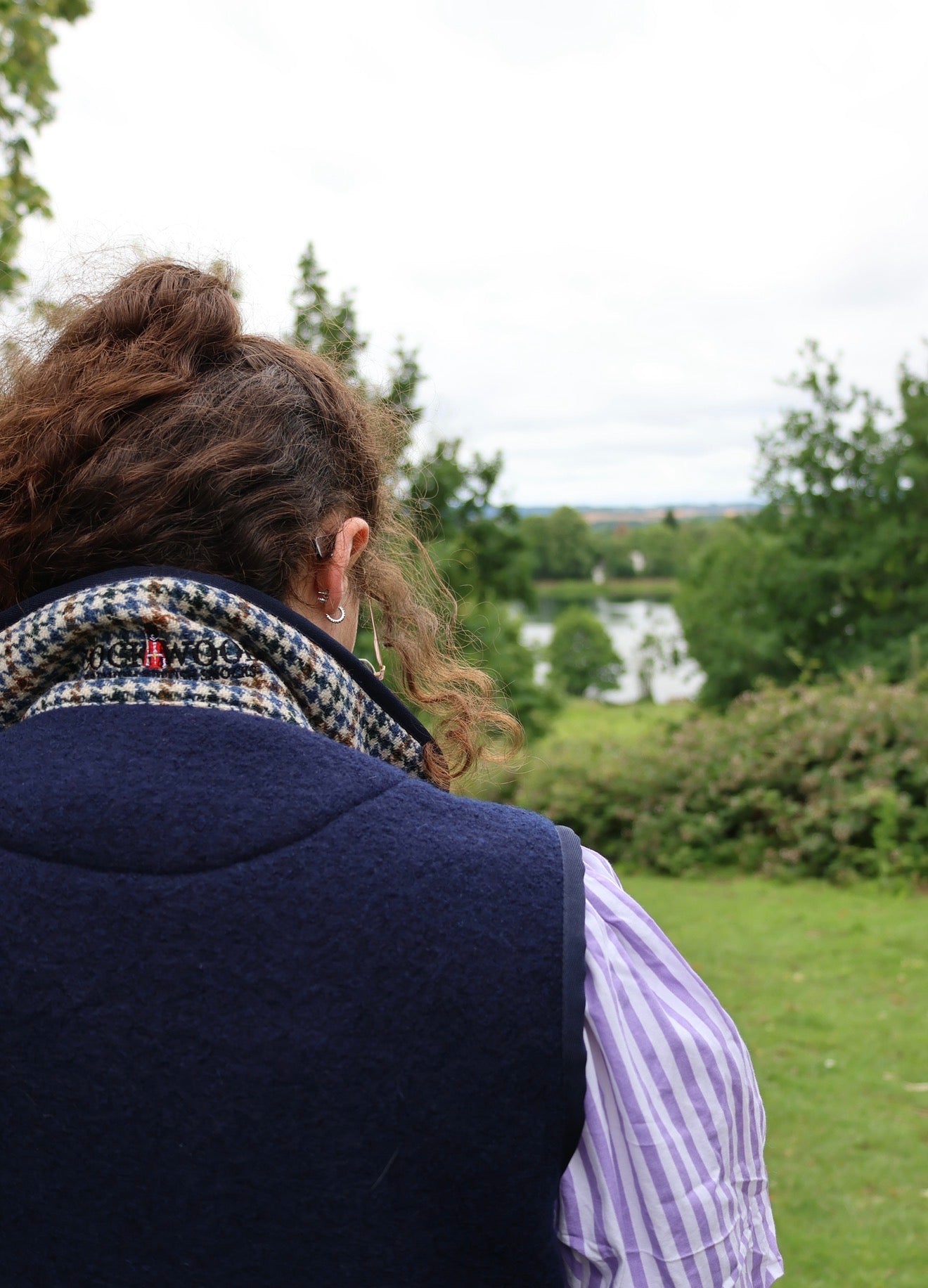 Ladies Henry Boiled Wool Gilet