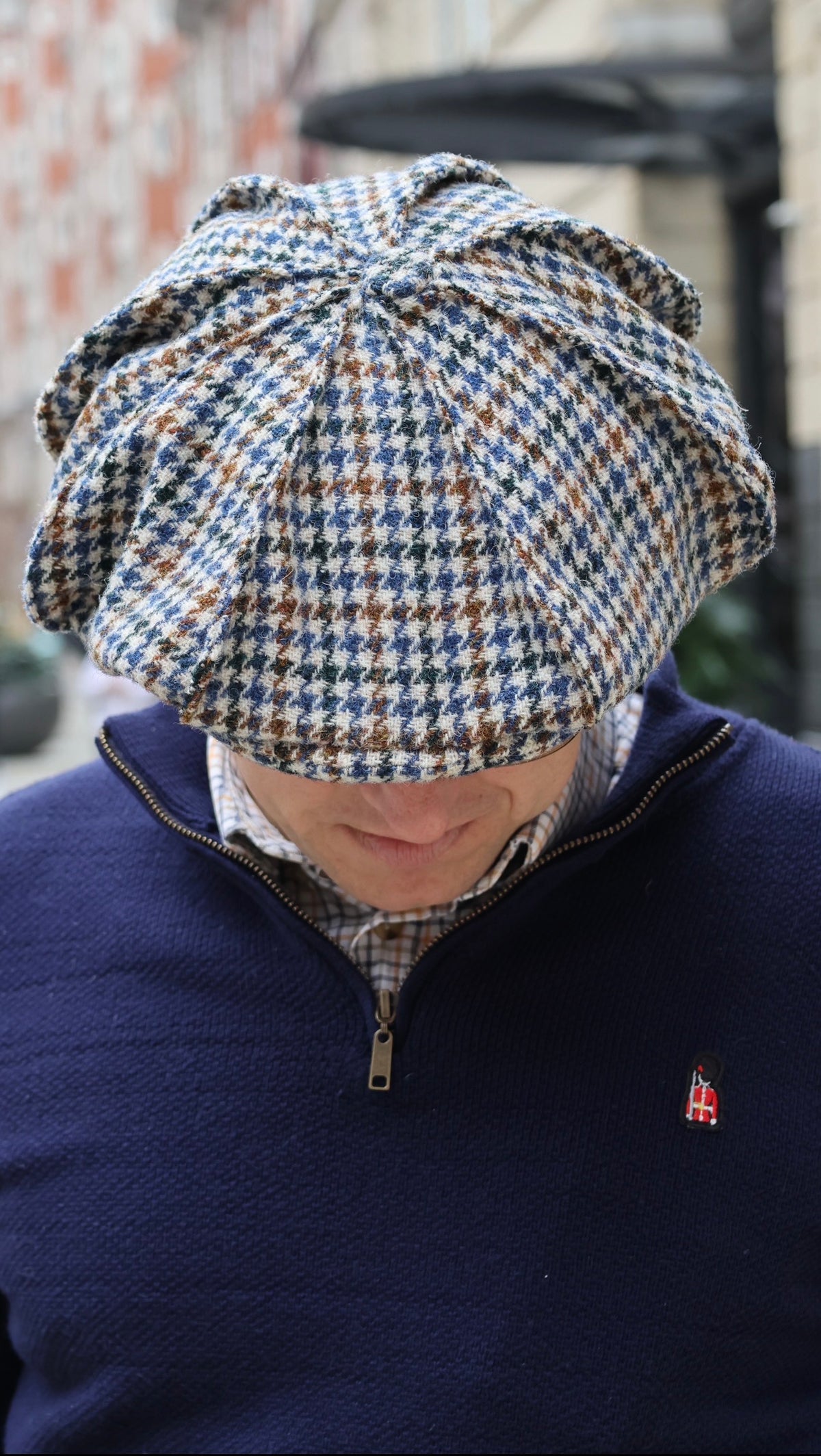 Eight Panel Flat Cap