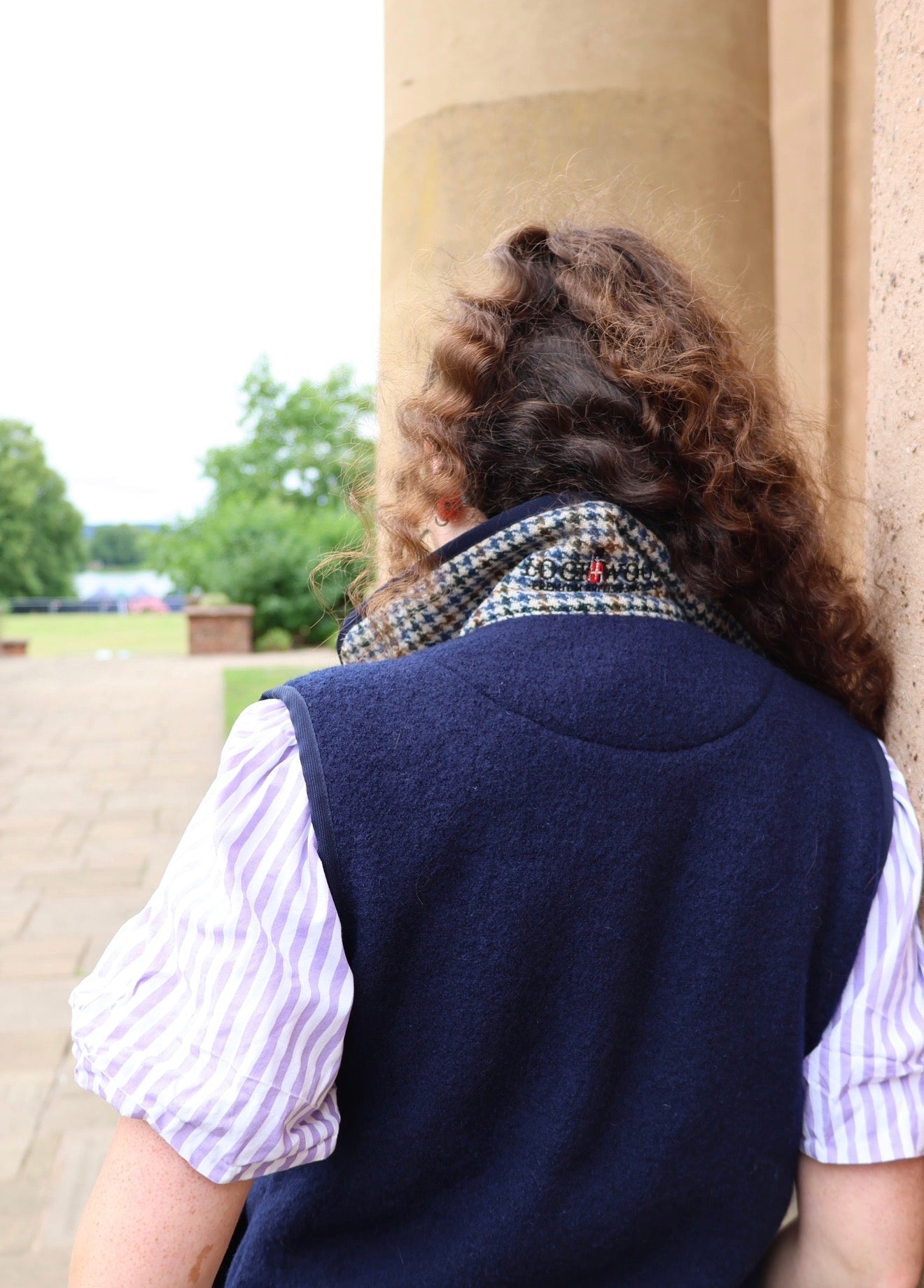 Ladies Henry Boiled Wool Gilet