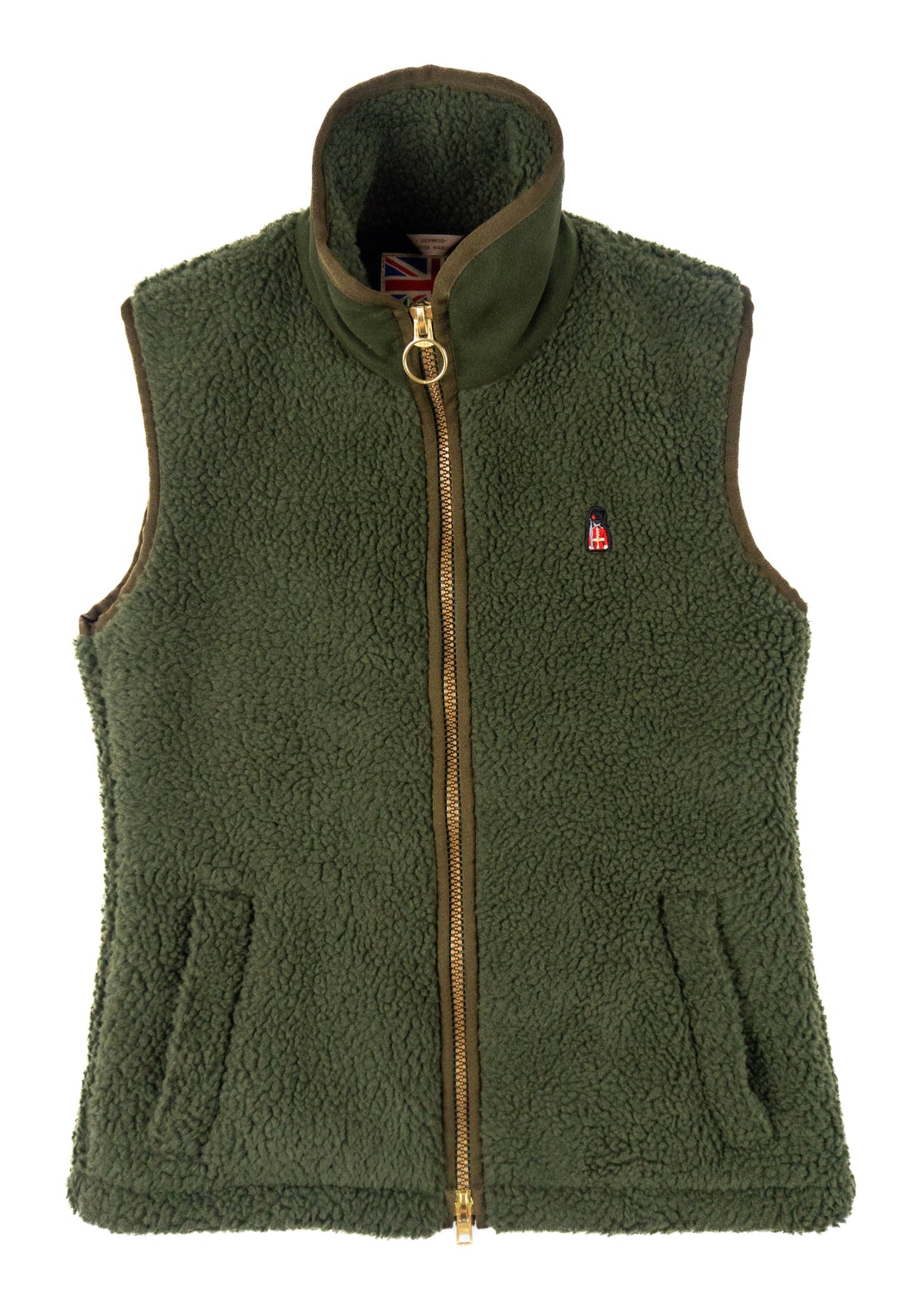 Ladies' Olive Sherpa Gilet