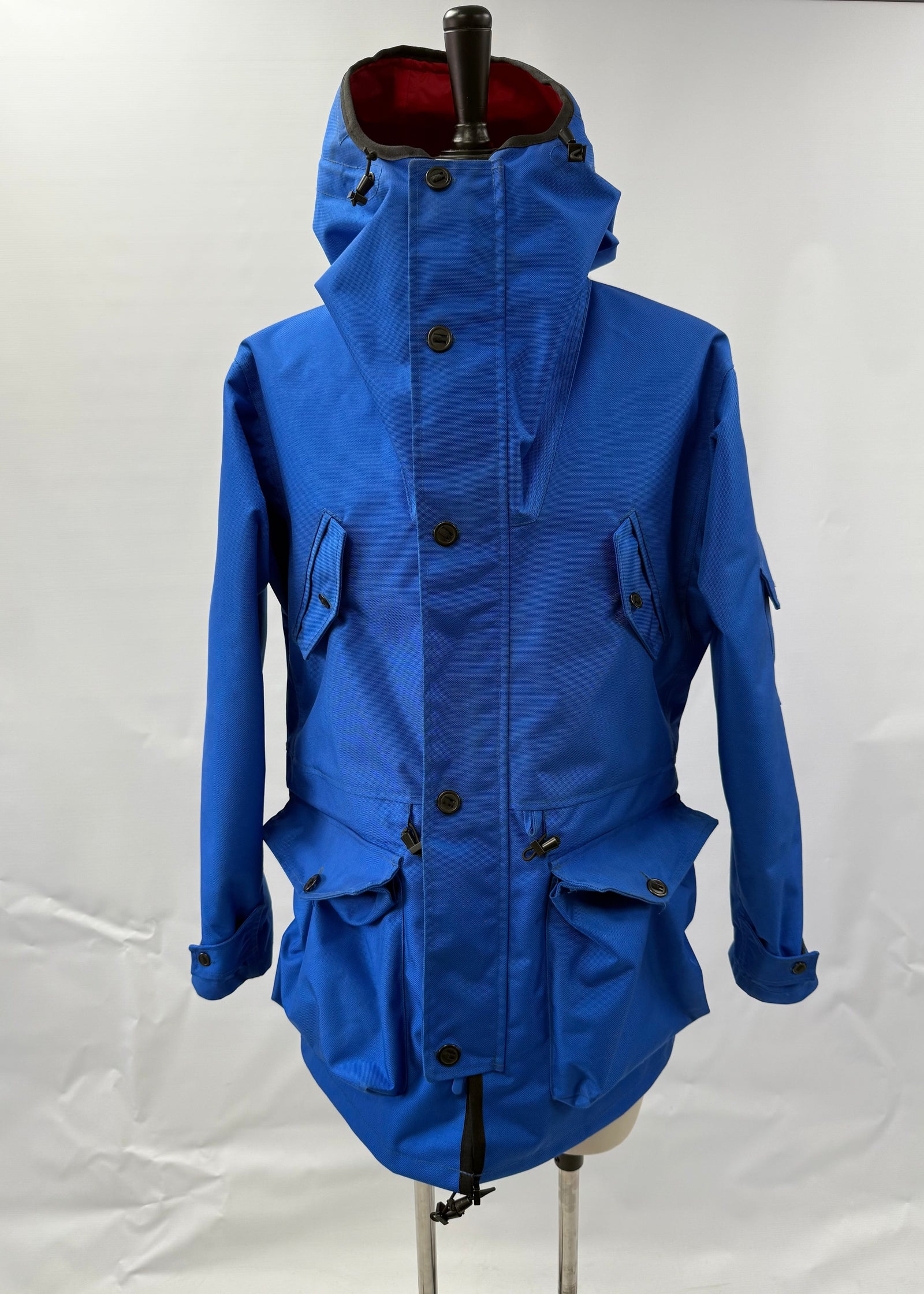 waterproof jacket on a coat stand